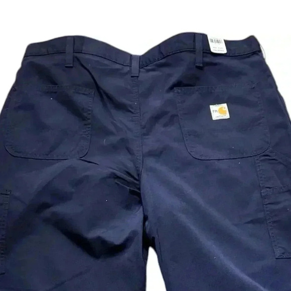 Carharrt FR navy blue pants size 28x30 - Picture 3 of 4